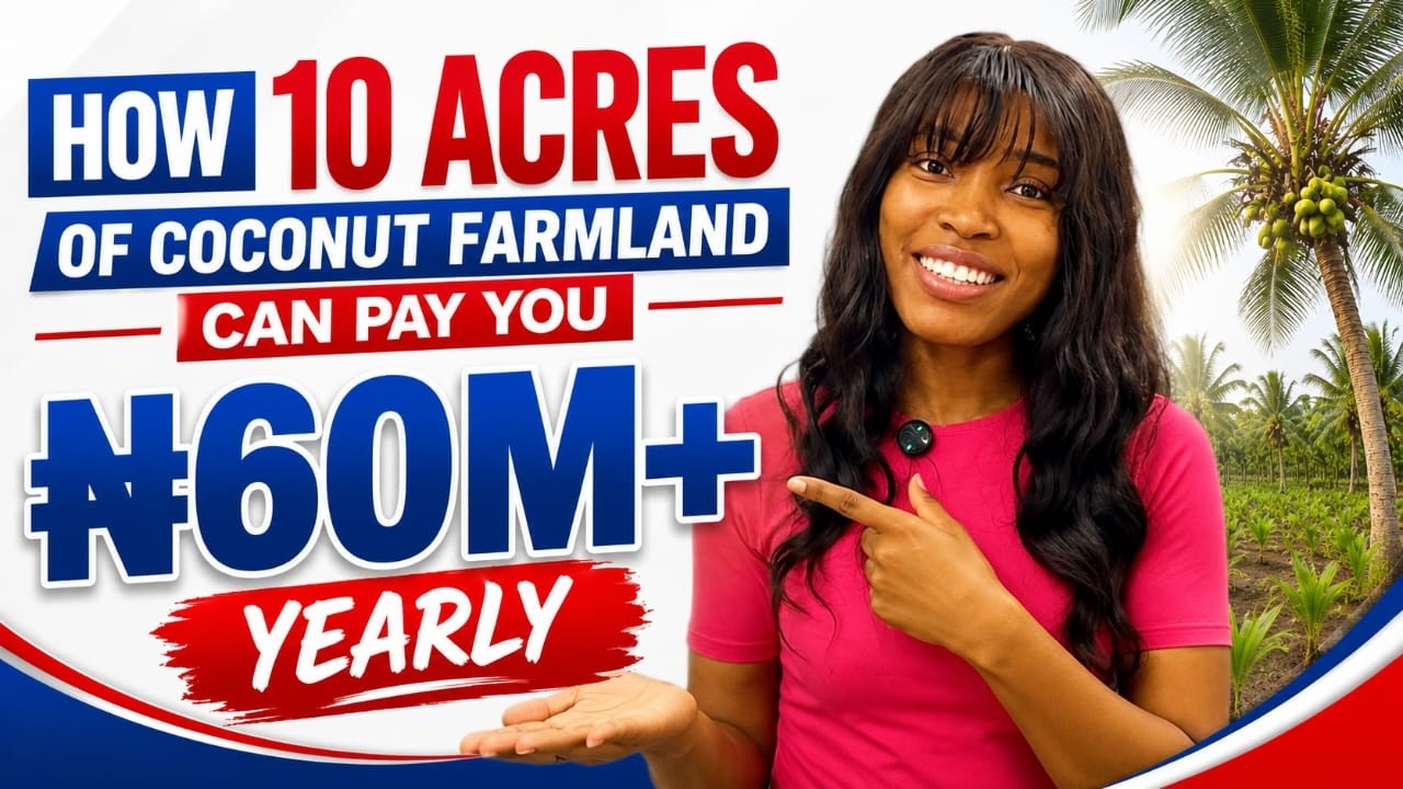 HOW 10 ACRES OF &Agrave;D&Agrave;B&Agrave; COCONUT FARM CAN GENERATE ₦60M&ndash;₦120M+ EVERY YEAR