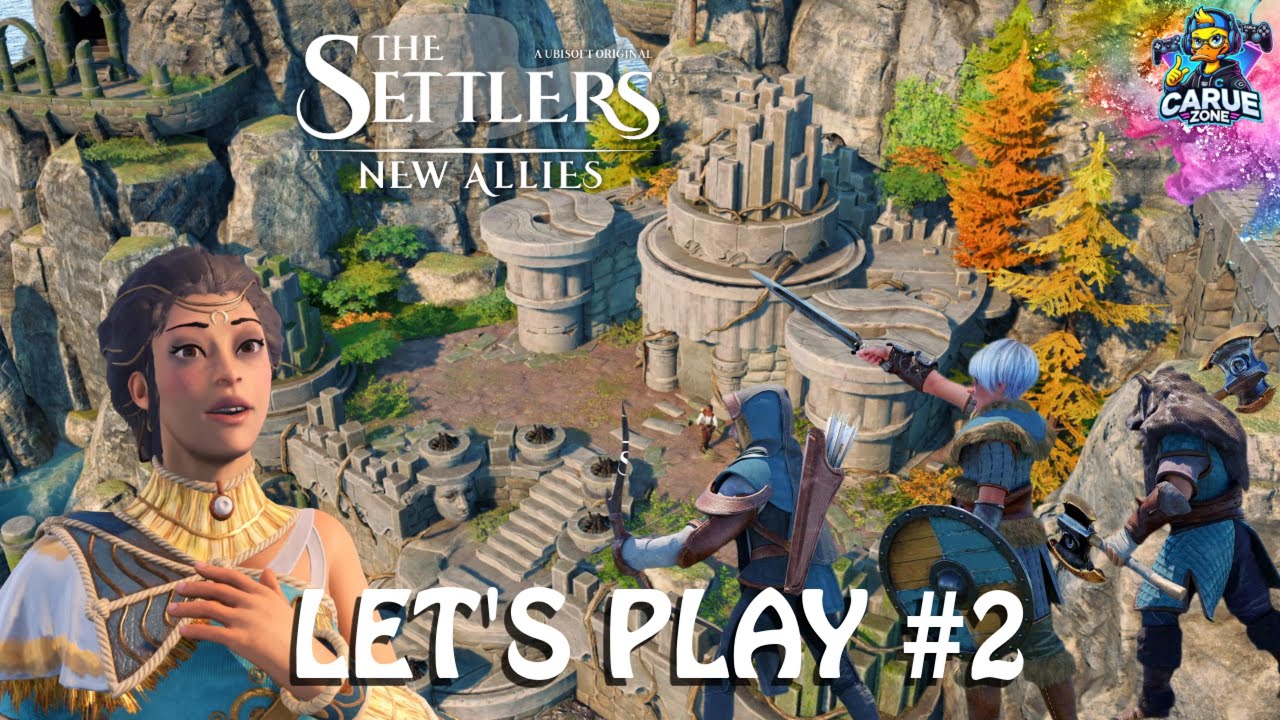 THE SETTLERS NEW ALLIES - LET'SPLAY FR #2 - Campagne Acte 1, l'ile de l'Abord.