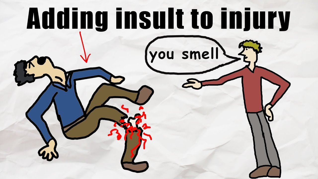 Drawing Idioms.... Badly