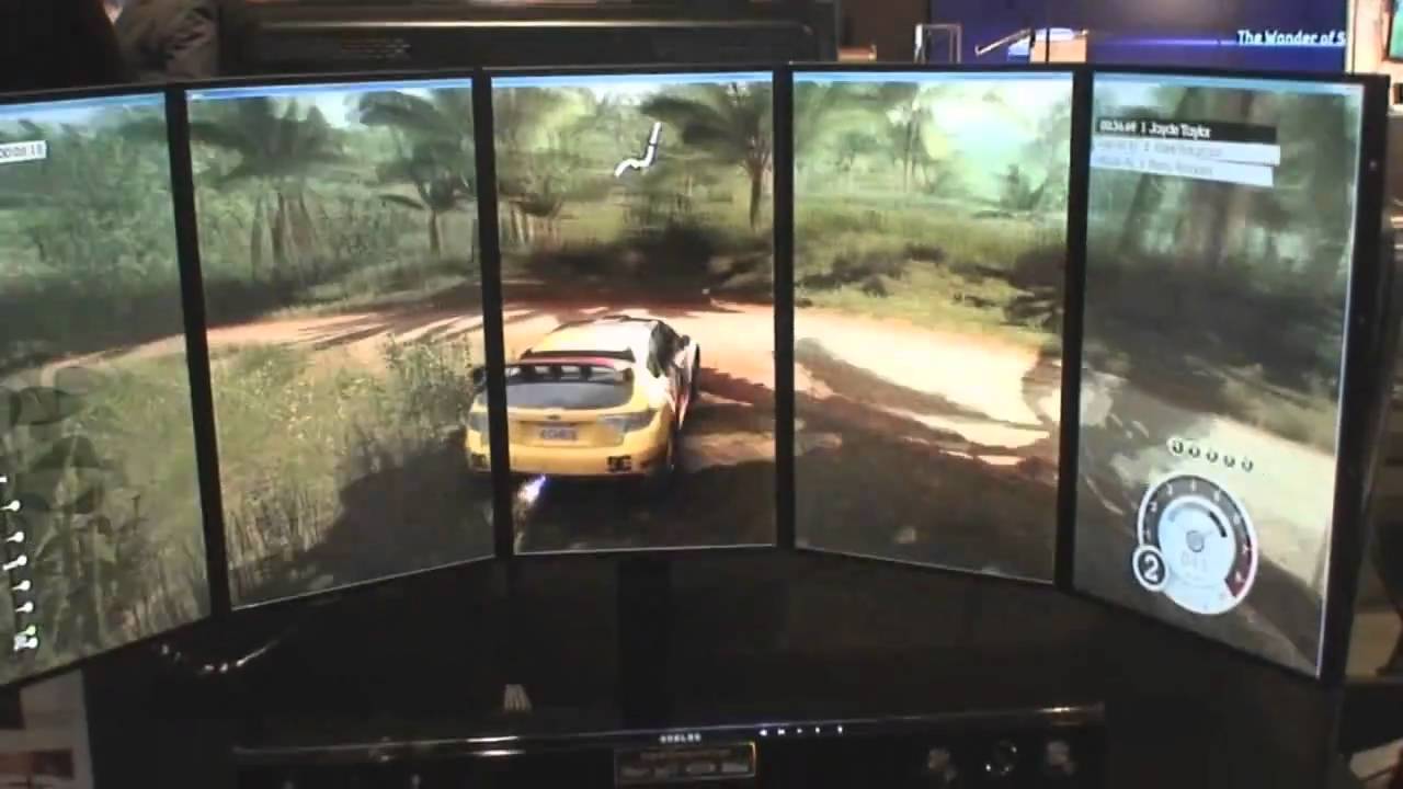 Samsung Multi Display Gaming Setup (Samsung Spring Showcase NYC)