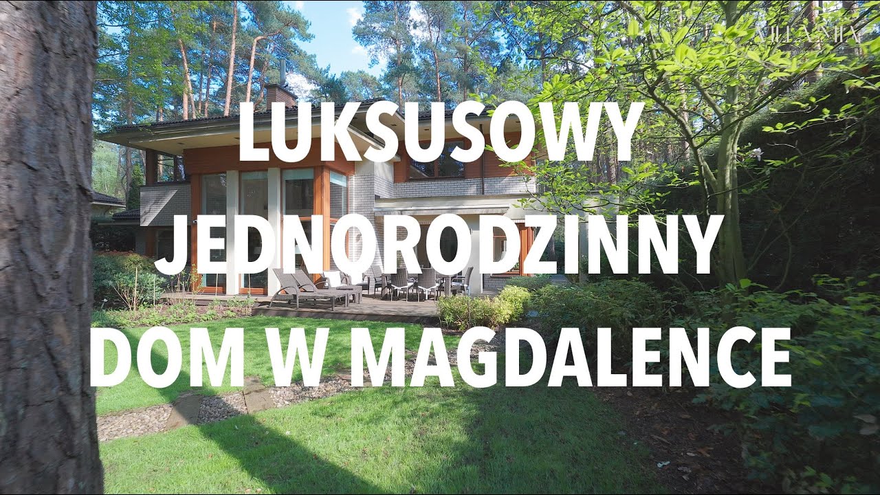 PRZESTRONNY I LUKSUSOWY DOM W MAGDALENCE