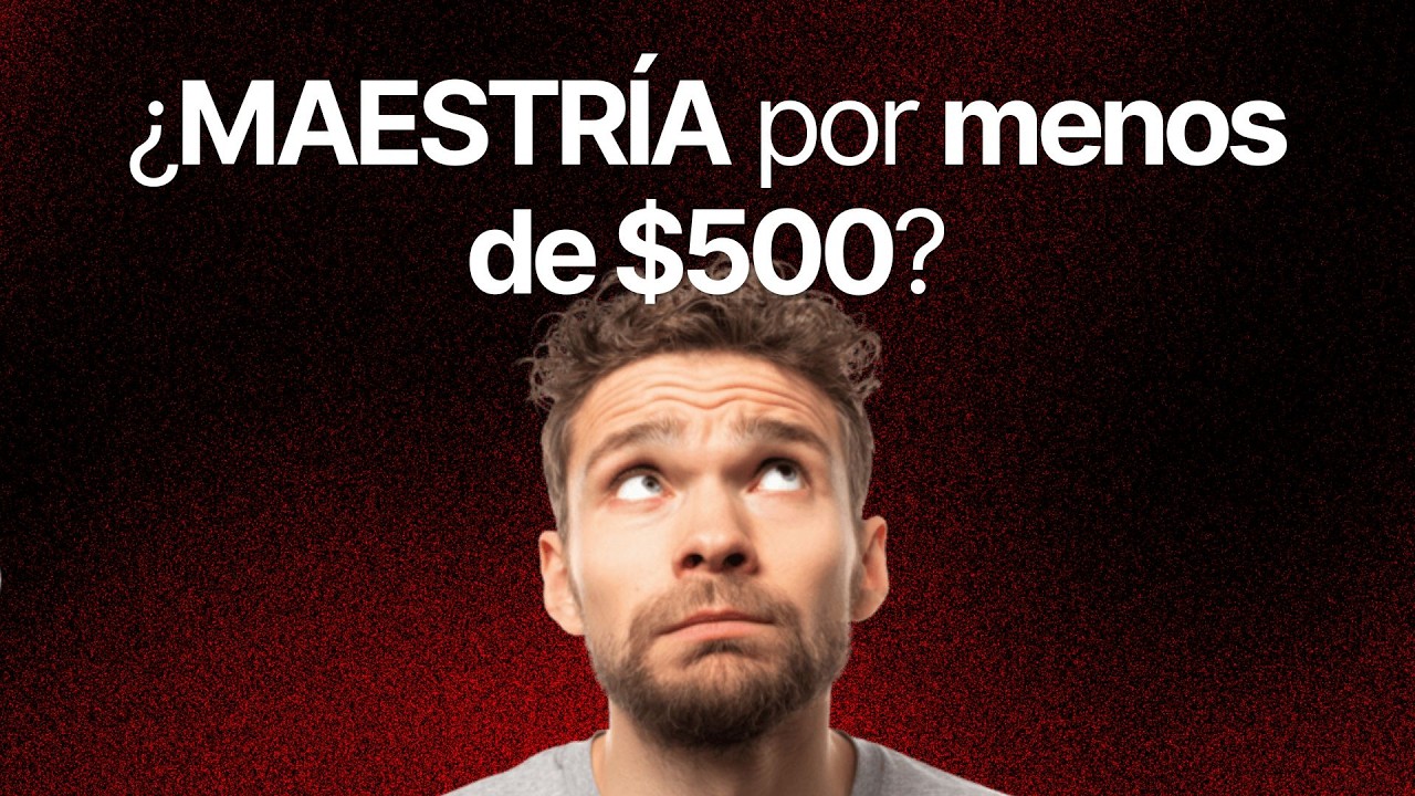 🤔 ¿Dónde Estudiar un MBA por MENOS DE $500 USD? Escuela ENEB de España | BECAS Para Maestrías 2026