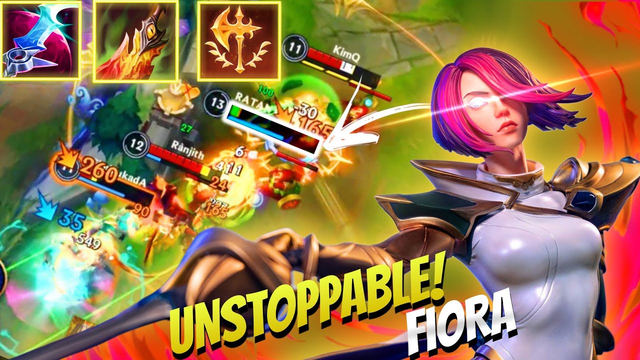 Fiora Dominates the Lane Against Riven 💥 | #ratangaming #wildrift #bestofwildriftstreams 
