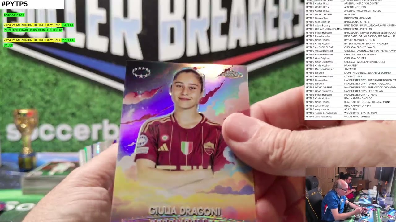 2024-25 TOPPS UEFA WOMENS CHAMPIONS LEAGUE UWCL CHROME 12 HOBBY BOX, PYTP CASE BREAK - #PYTP5