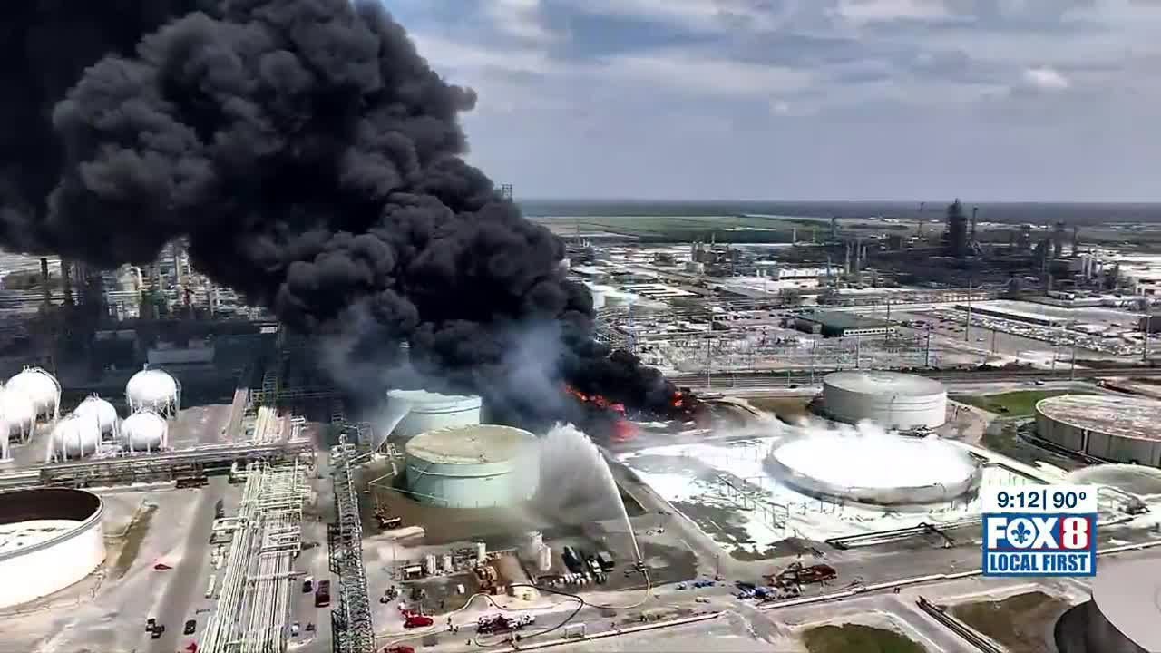 Questions remain how the Marathon Refinery fire in Garyville started