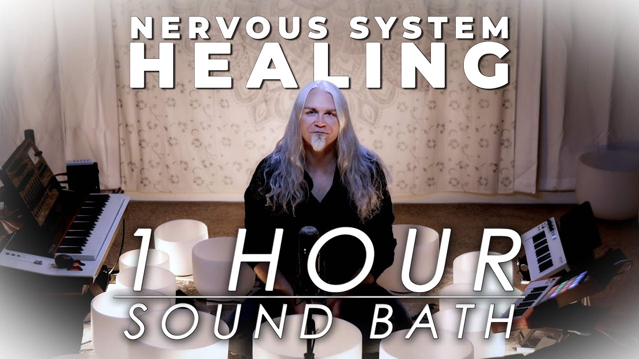 Nervous System Healing Sound Bath | 1 Hour Singing Bowl Meditation | Calm | Relax | Sleep Music