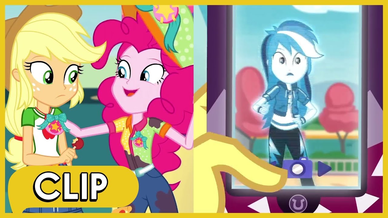 Pinkie the Fun Inspector / Vignette Traps Rainbow - MLP: EG [Rollercoaster of Friendship]