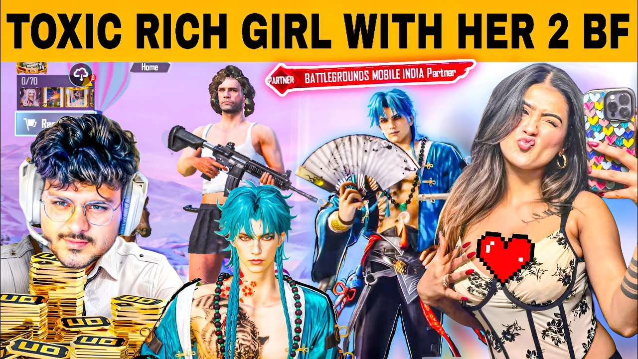 2 RICH RANDOM GIRL TEACH ME🥺 & CALL ME NOOB | GOT SHOCKED AFTER SEEING MY NEW X- SUIT👶🏻