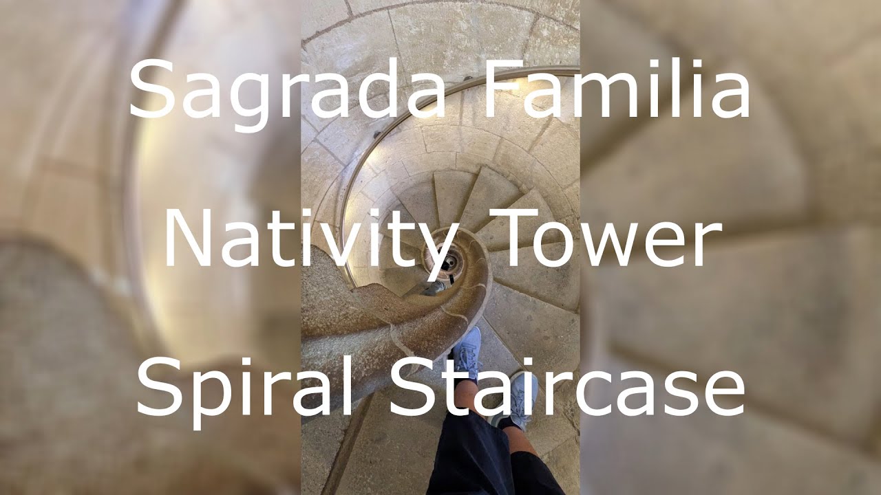 Sagrada Familia Tower Staircase