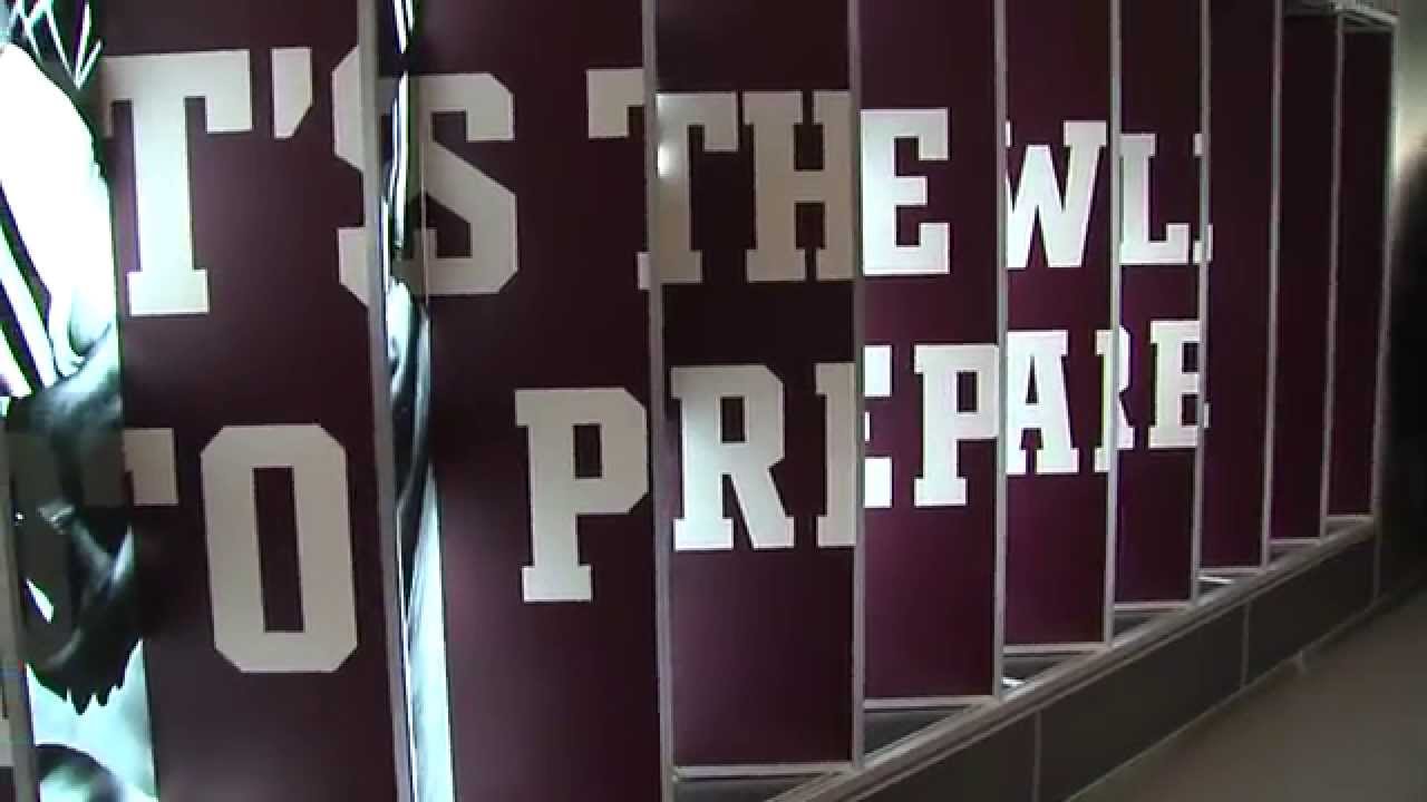 2014 A&M Locker Room Tour