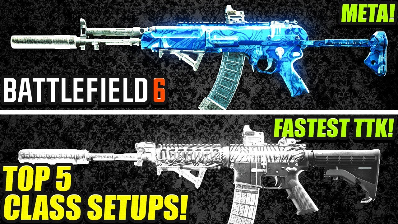 🔥 Battlefield 6: New Top 5 BROKEN Meta Loadouts After Update! (BF6 Best Class Setups) BF6 Best Guns