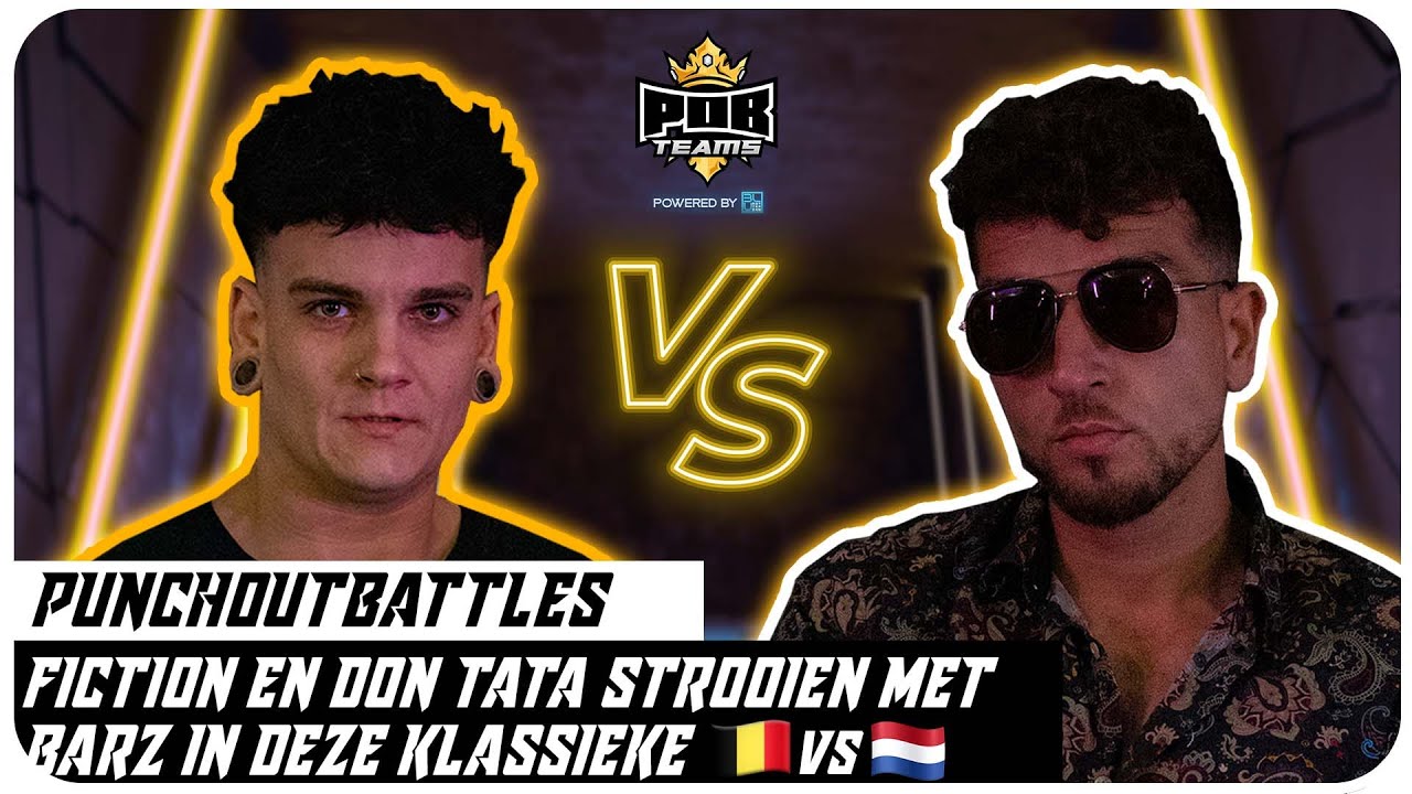Fiction (c) (Team België) vs Don Tata  (Team G-no) | Punchoutbattles Teams On Tour