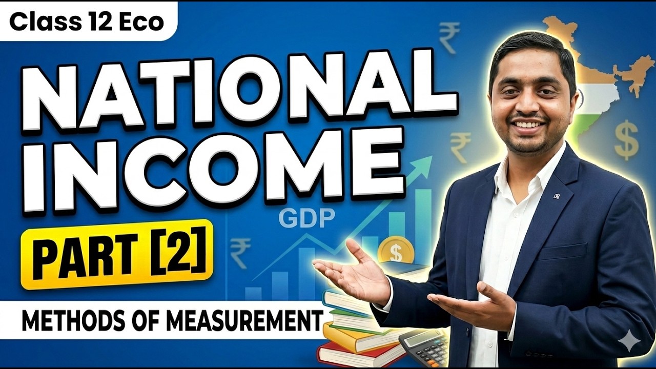 Class 12 Economics – National Income Marathon 💯| Full Chapter Series