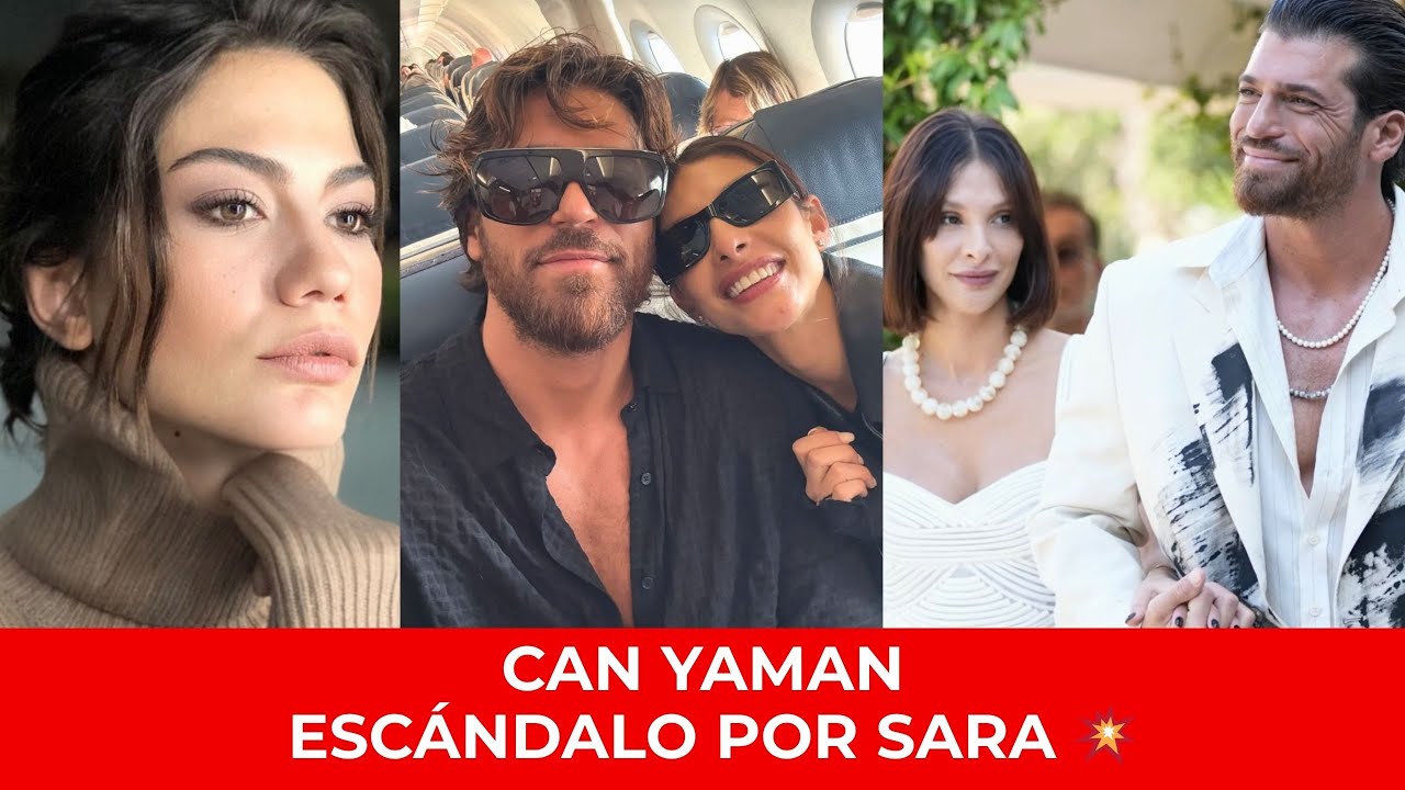 La broma de Can Yaman termina mal imágenes filtradas muestran su momento más tenso con Sara