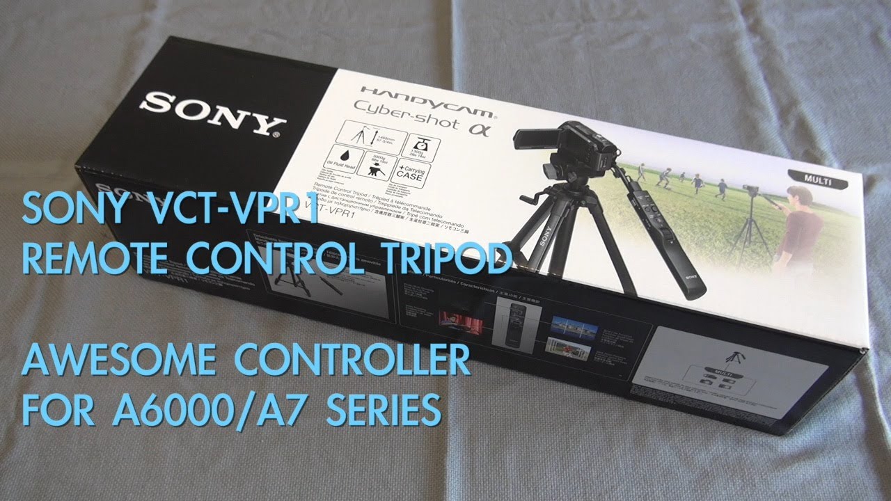 SONY VCT-VPR1 TRIPOD is AWESAM CONTROLLER (便利なリモコン付き三脚)