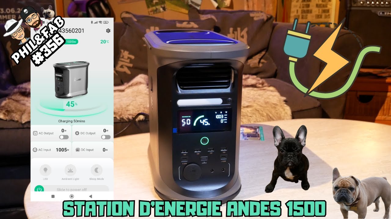 AMPACE ANDES 1500 , UNE SUPER STATION D'ENERGIE  ...