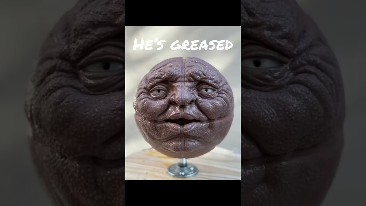 The Making of Old Ball #shorts #howitsmade #animatronics #sfx #practicaleffects