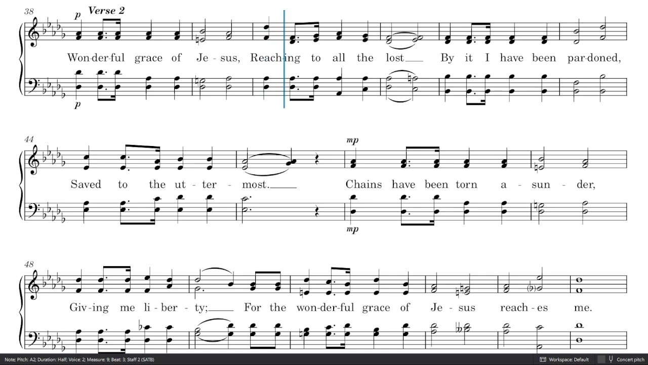 VOICE   Wonderful Grace of Jesus