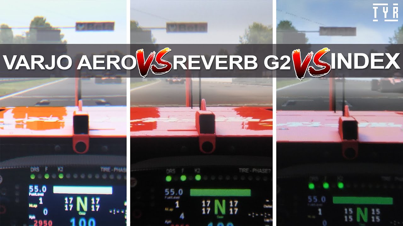THROUGH THE LENSES - VARJO AERO vs INDEX vs REVERB G2