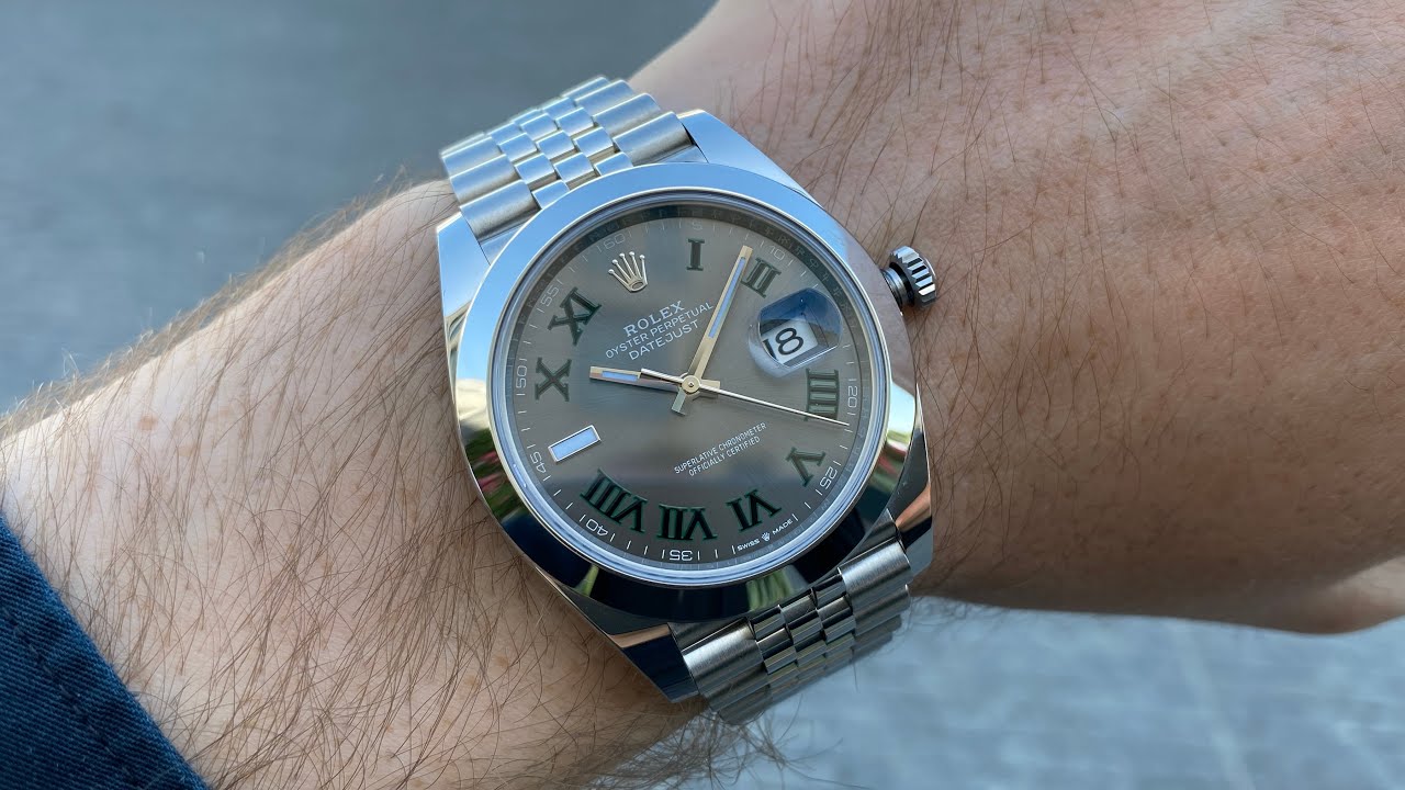 Rolex Datejust 41 Wimbledon
