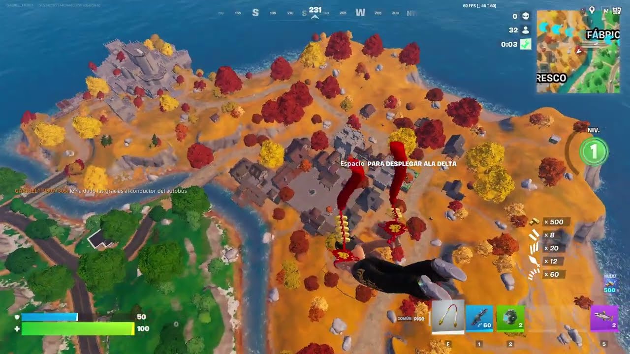 Jugando con la primera arma que me toca en Blitz Royale en Fortnite #3 #fortnite #gamer #gaming