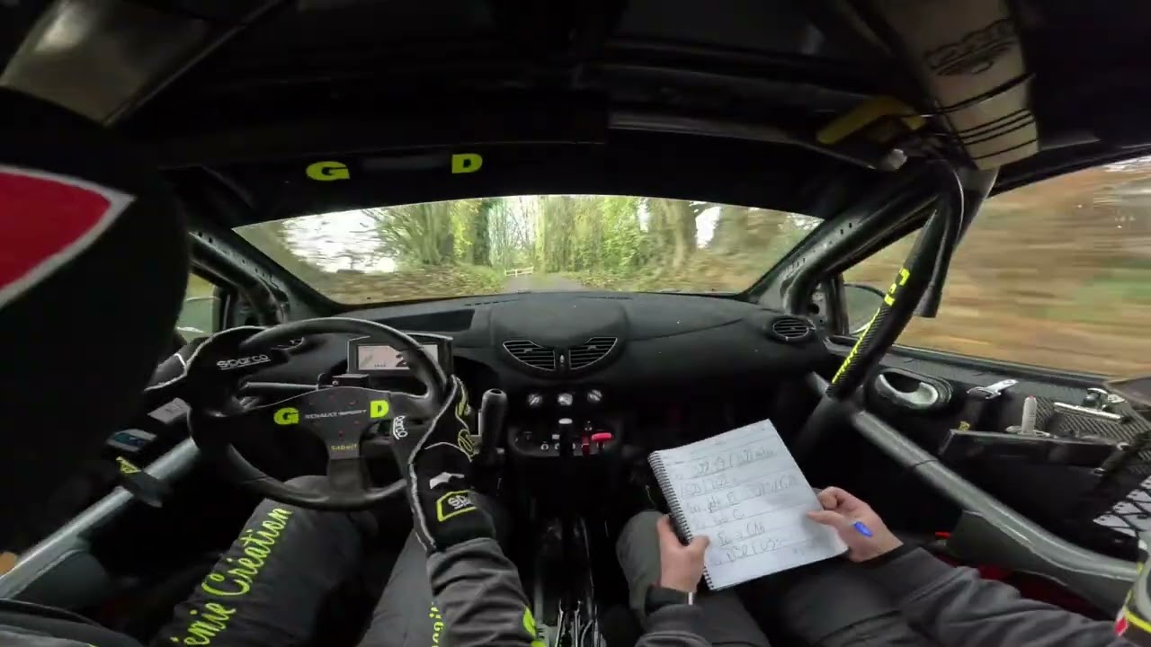 Rallye de pont évêque 2024 coignard /Gourmelin  es 1