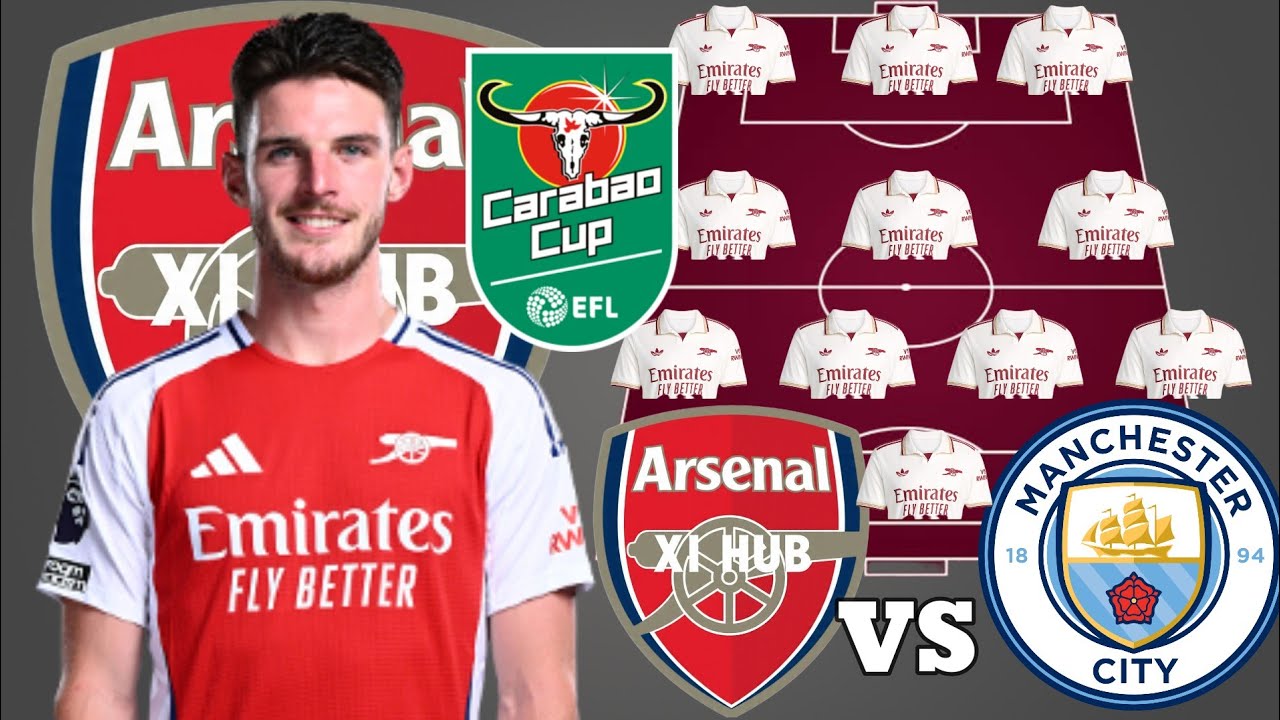 Трофей НАШ! Мощный состав «Арсенала» способен разгромить «Манчестер Сити» в финале Кубка Карабао.