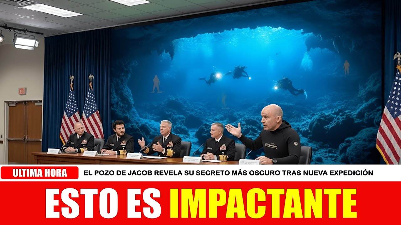 Buzos REGRESARON al Pozo de Jacob y esta vez los SENSORES Registraron algo NUEVO