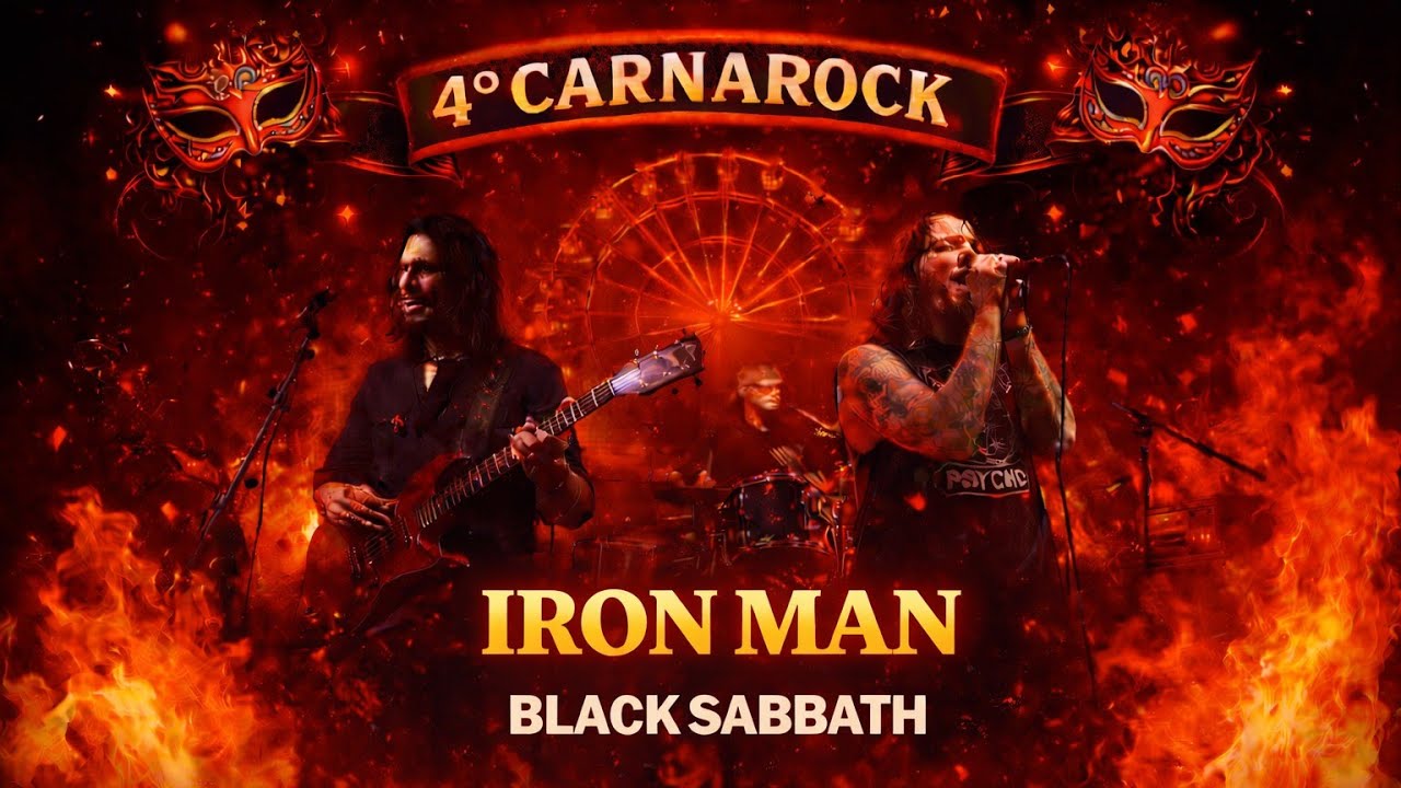 Iron Man – Black Sabbath | Paranoid ao vivo no CarnaRock 2026