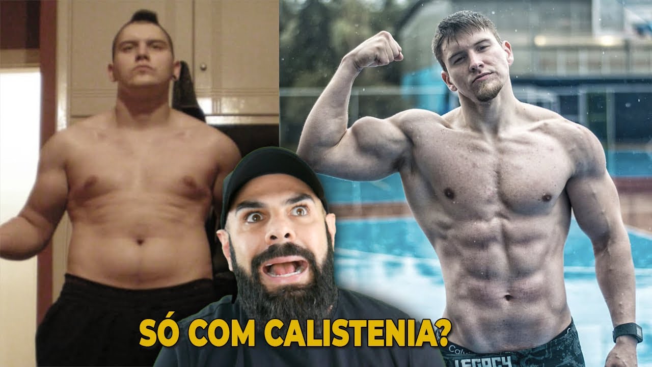 REAGINDO A TRANSFORMAÇÃO MAIS INSANA DA CALISTENIA | EUGENIOS SLIDIS