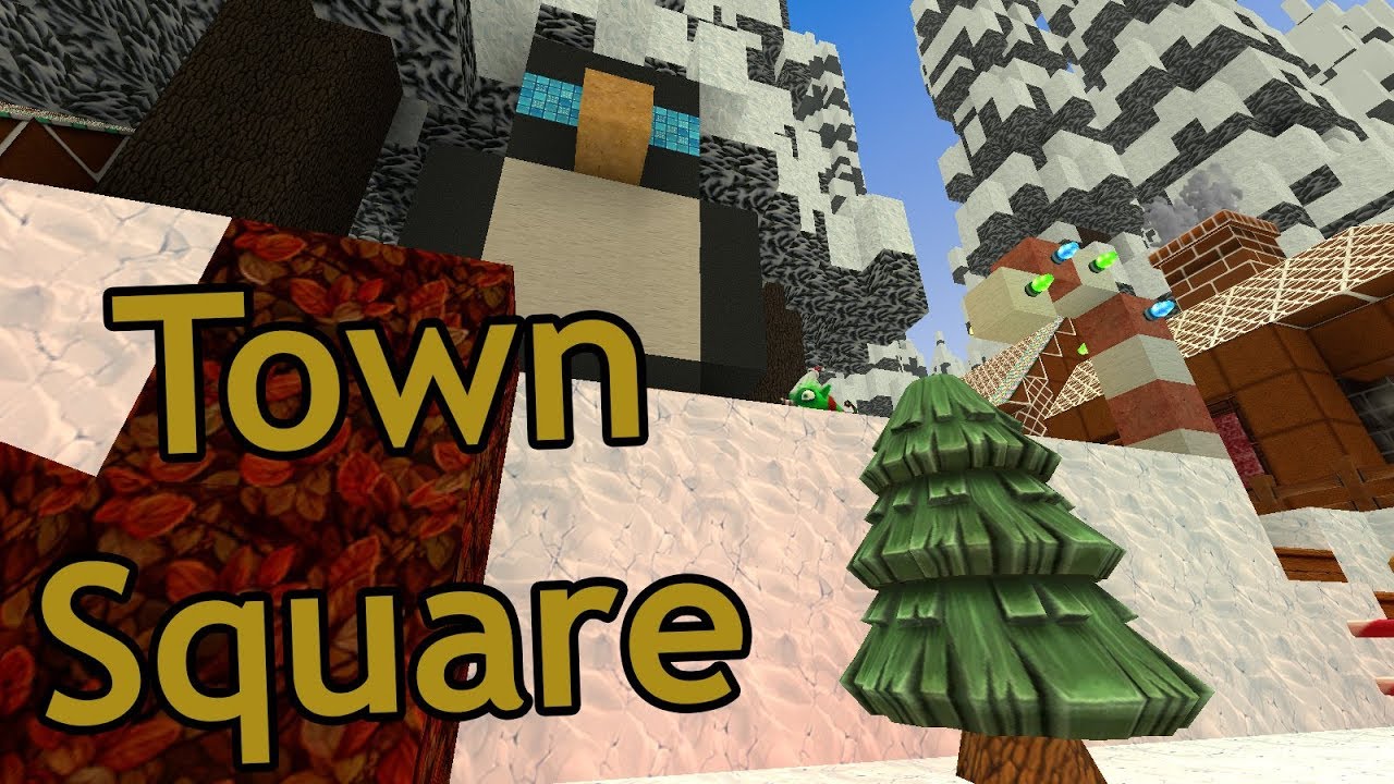 THE HIGHEST IDOL FIGHT! and a TOWN SQUARE! - Creatinators (61) - Creativerse Let's Play
