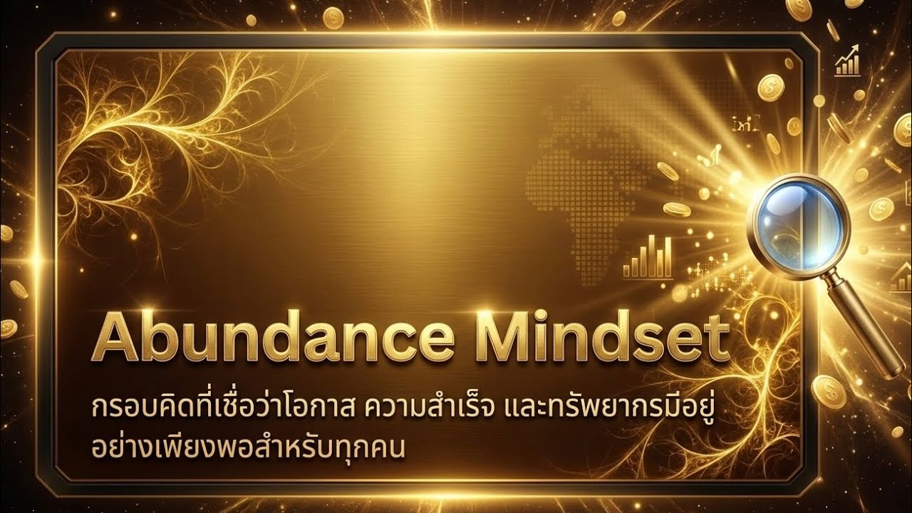 🎙️ ปลุกไฟในตัวเราด้วย “Abundance Mindset ♾️💫”เมื่อความคิดเปลี่ยน ทั้งจักรวาลจะเริ่มเปิดทางให้เรา 💫