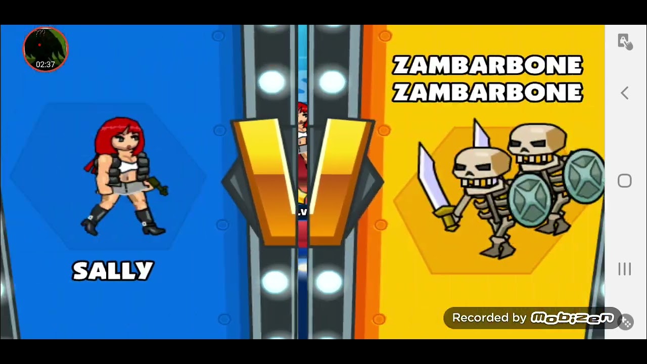 Súper Boys The Big Fight| probando a sally