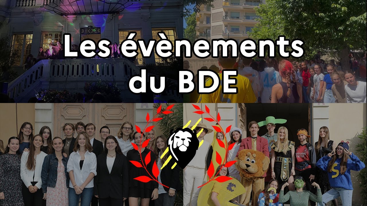 Les évènements du BDE de Provence