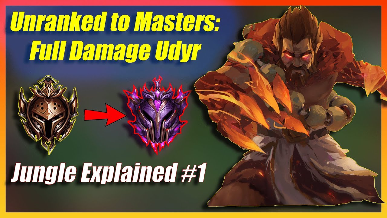 Unranked to Masters #1 -  AD Udyr Playstyle Explained - WilliefknP