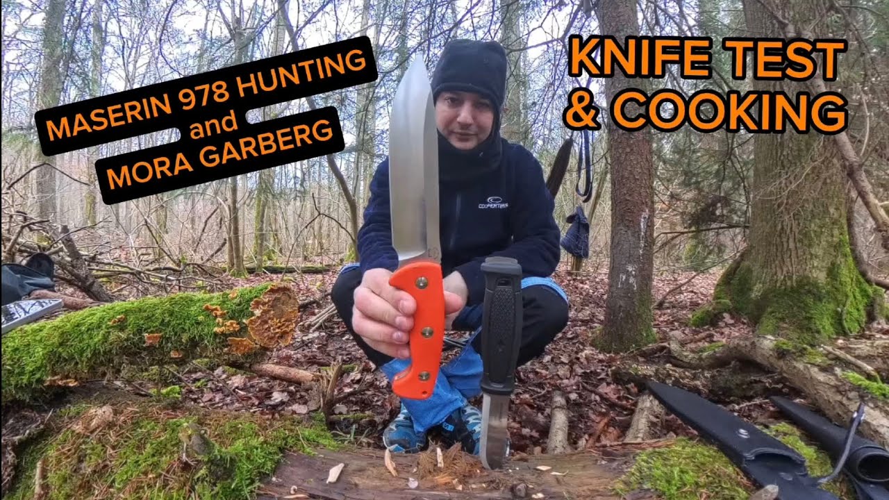 Outdoor Adventure  Part 1 //Showcasing and Testing 2 Amazing Bushcraft Knives
