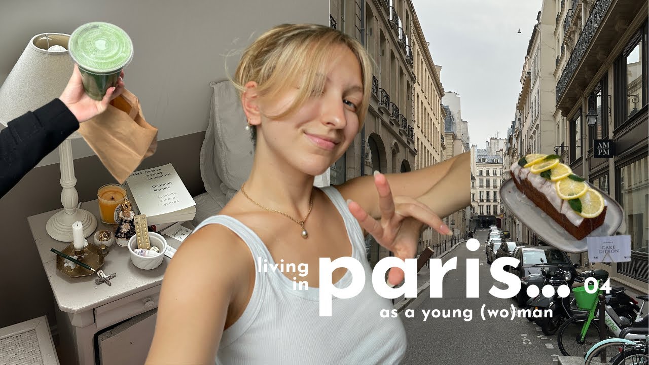 living in paris as a young (wo)man ep 4: slow reset week at home 🧼🛁