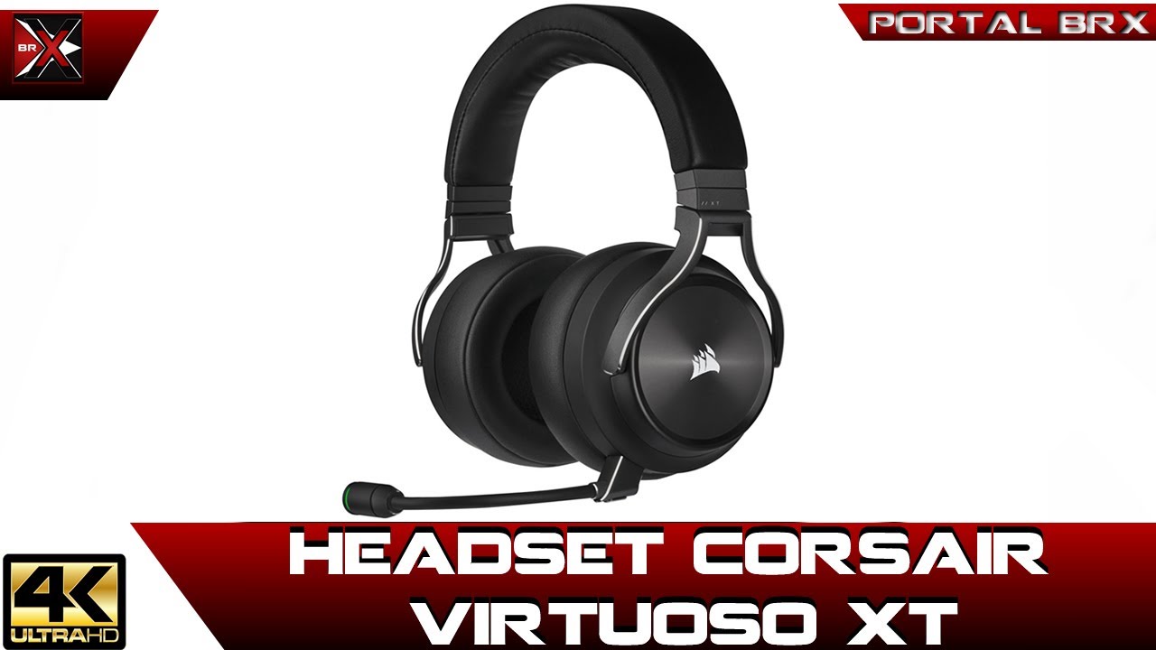 O MELHOR Headset Gamer! Corsair Virtuoso XT