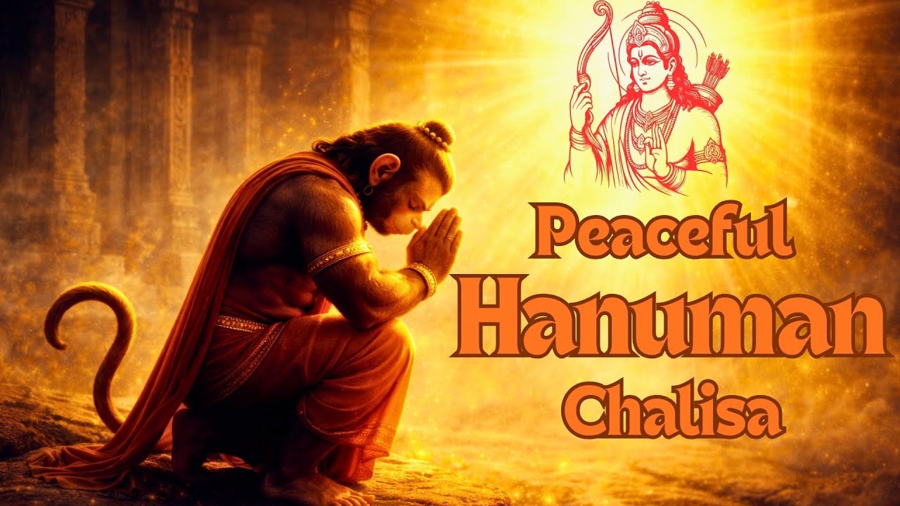 HANUMAN CHALISA - Healing Version 🕉️ | हनुमान चालीसा | Calming Devotional Prayer | Om Hee Prarambh