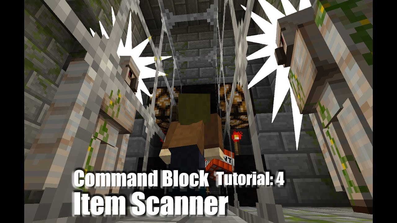 Item Scanner & Removal with Command Block: Minecraft 1.4.5 tutorial