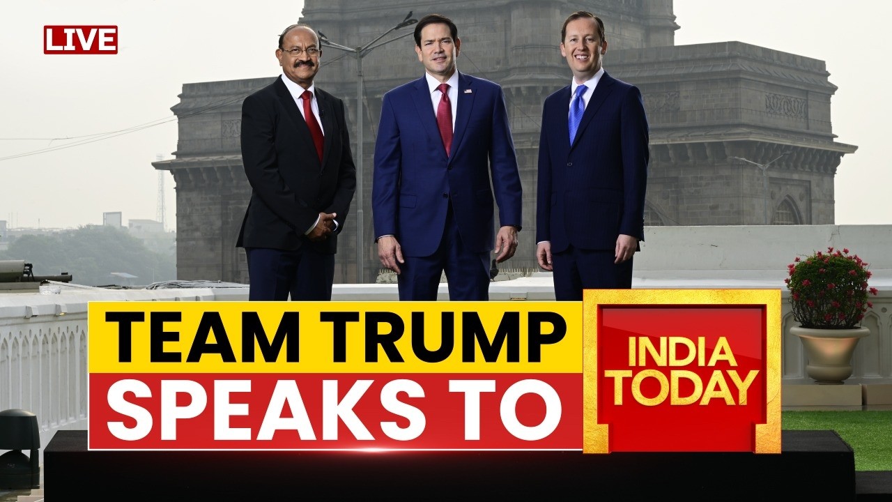 LIVE: Marco Rubio & Sergio Gor Exclusive Interview | Team Trump Speaks To India Today | India-US