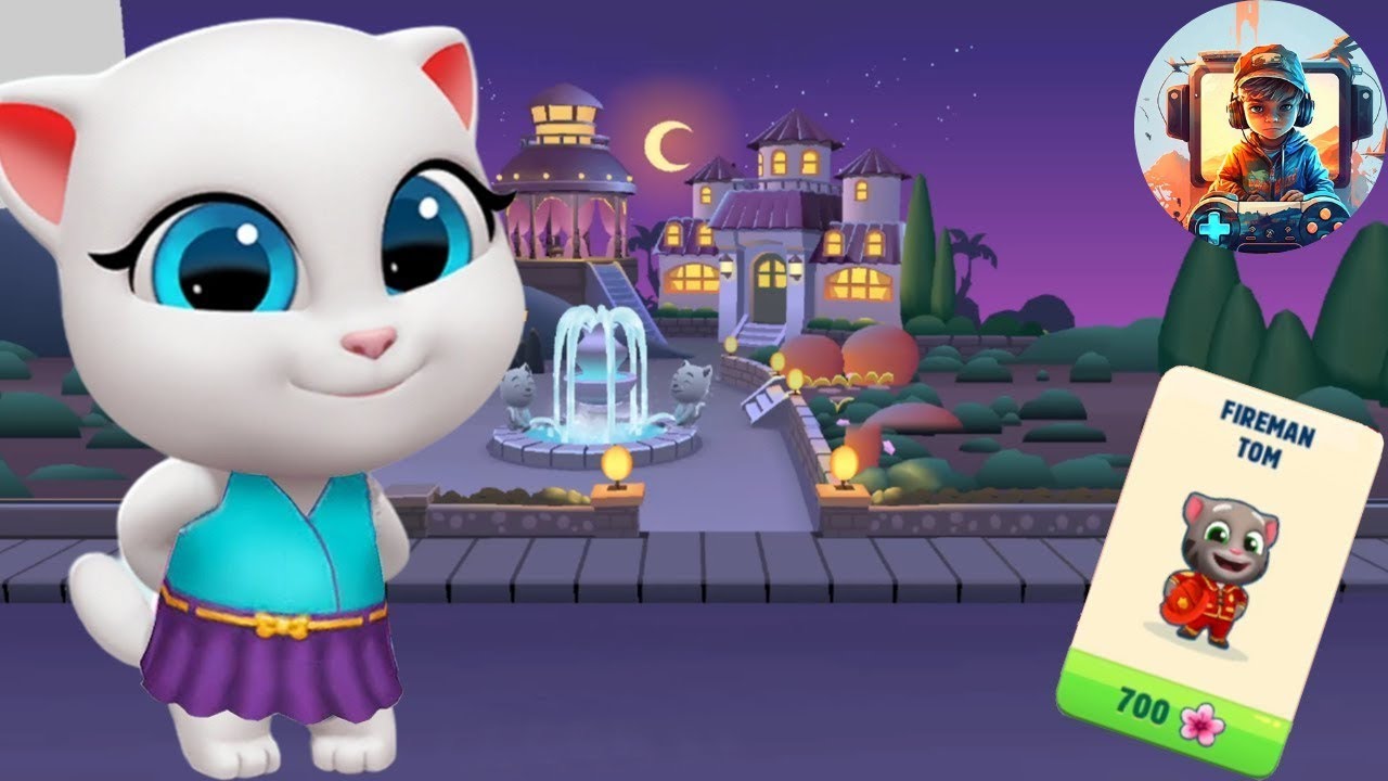 Gameplay Hard - Talking tom gold run - Part 48 !