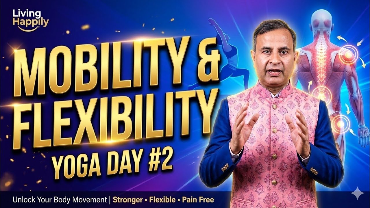 लचीला शरीर, शक्तिशाली जीवन | Mobility & Flexibility Yoga Day# 2