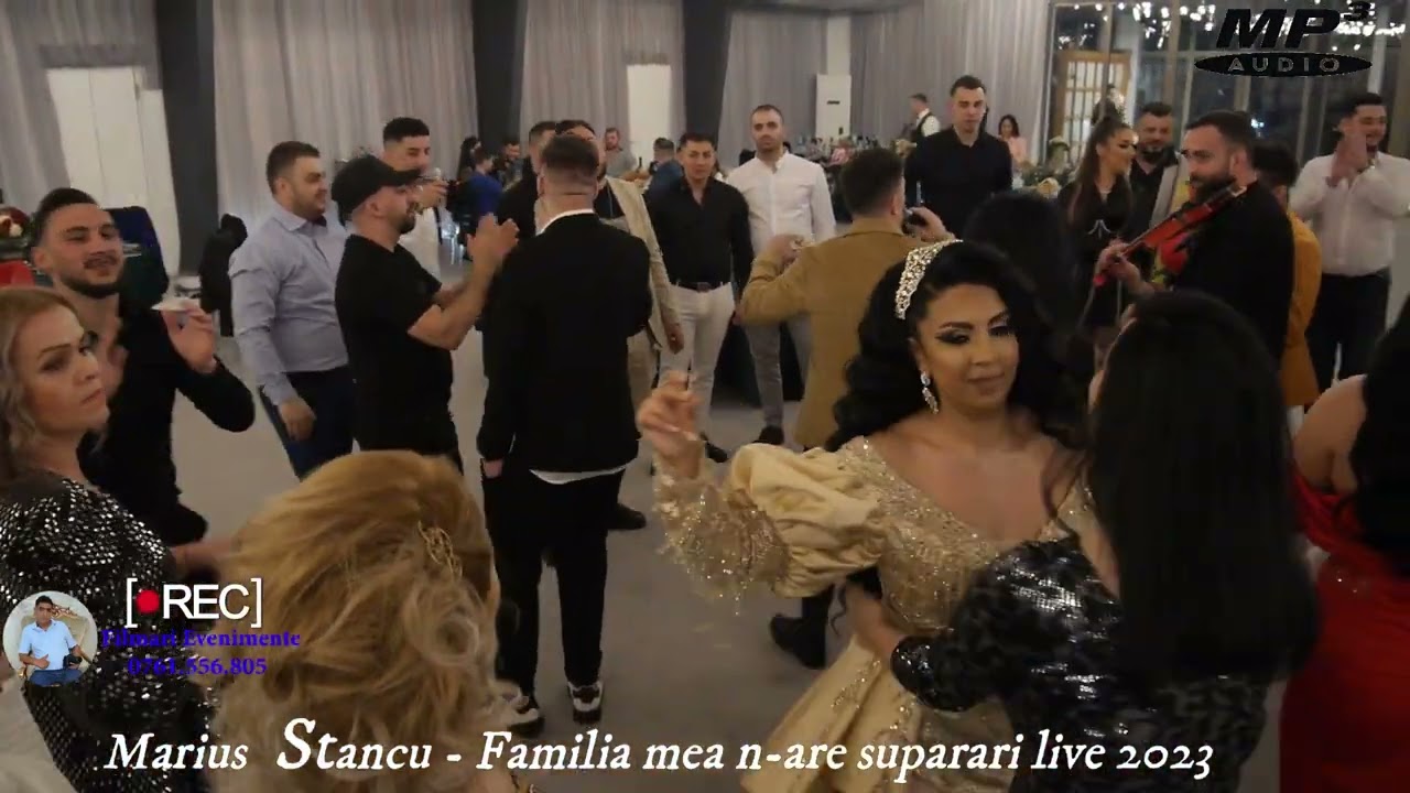 Marius  Stancu - Familia mea n-are suparari live 2023(Cununia Roby si miki)