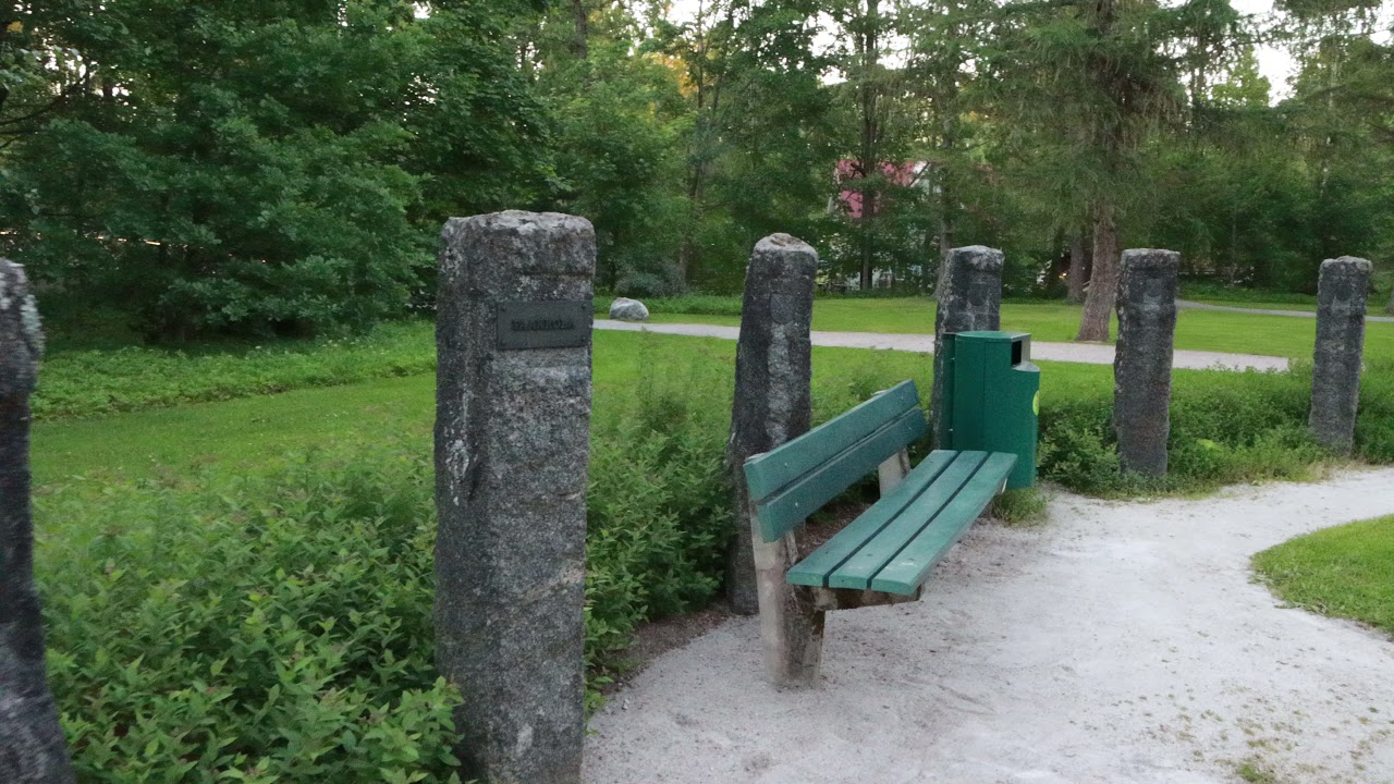 The surroundings of the V&auml;&auml;ksy canal Asikkala Finland