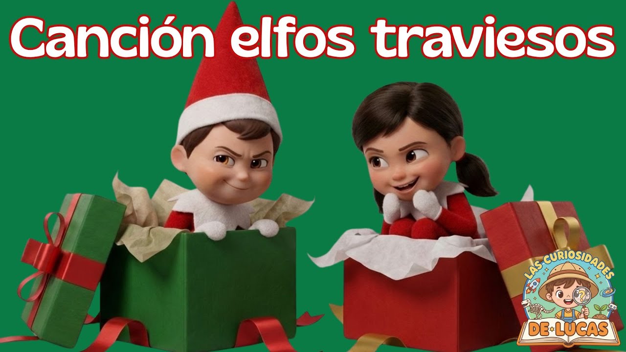 Villancico infantil elfos navideños | Navidad 4k 3D