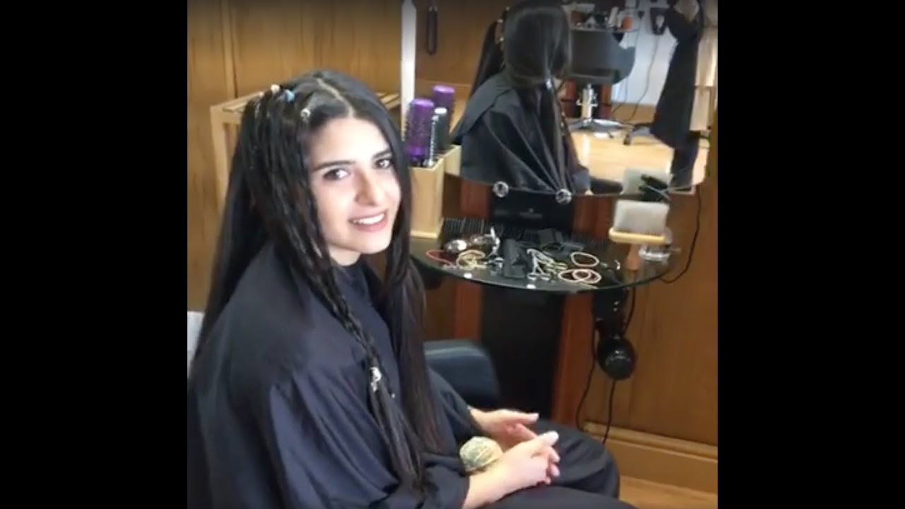 Model Shaves Head!