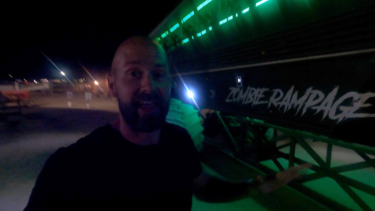 Paintball Zombie Hunt in a Monster Truck