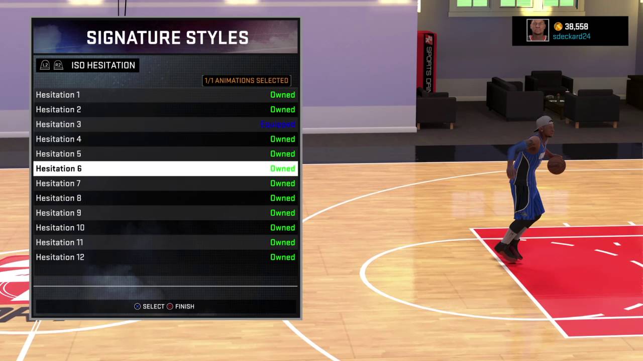NBA 2K16 BEST signature styles [breaking ankles]