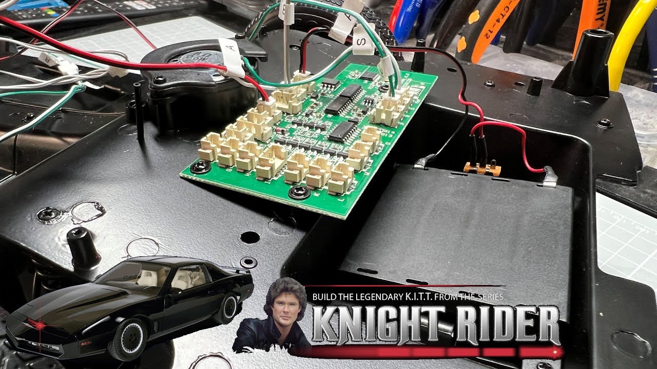 Fanhome Build the Knight Rider KITT — Этапы 39–42 — Финальное колесо и электрика